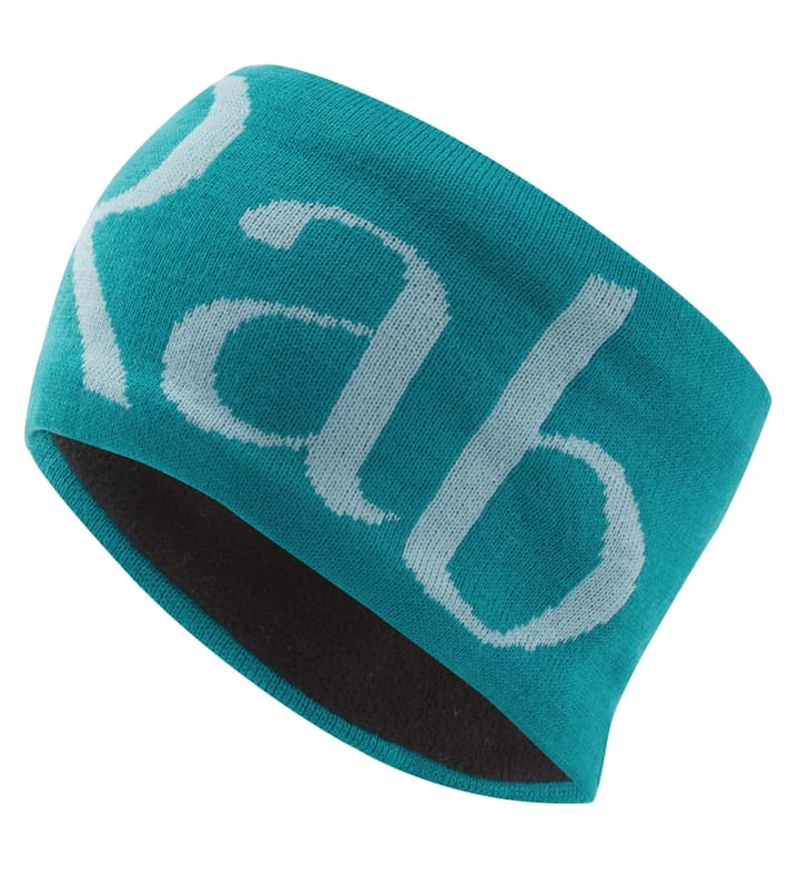 Rab Knitted Logo Headband Aquamarine Rab