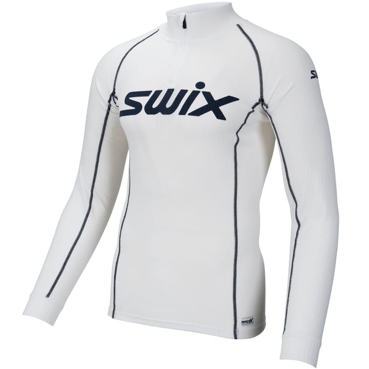 Swix Racex Bodyw Halfzip M Bright White Swix