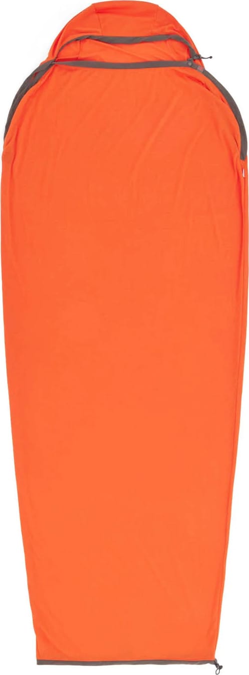 Sea To Summit Reactor Extreme Sleeping Bag Liner Standard Spicy Orange Sea To Summit