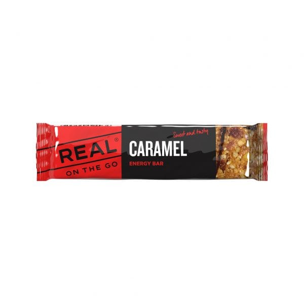 Real On The Go Energy Bar Caramel 40 g Real Turmat