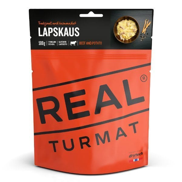 Real Turmat Beef And Potato Stew 500g Orange Real Turmat