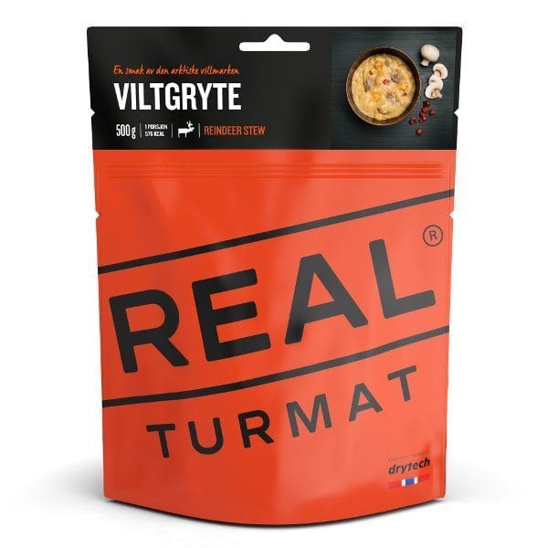 Real Turmat Viltgryte 500 g Real Turmat Real Turmat Viltgryte 500 g Real Turmat