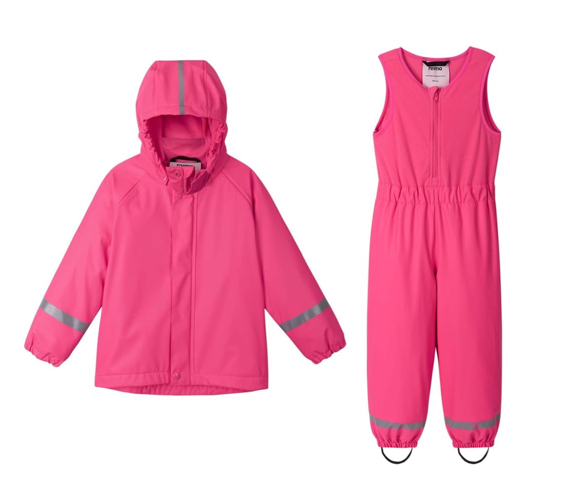 Reima Rain Outfit, Joki Candy Pink
