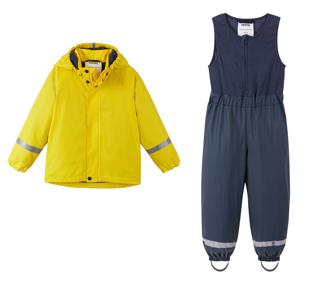 Reima Rain Outfit, Joki Yellow