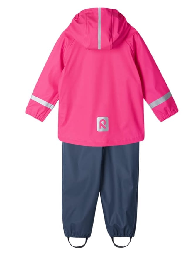 Reima Rain Outfit, Tihku Candy Pink Reima