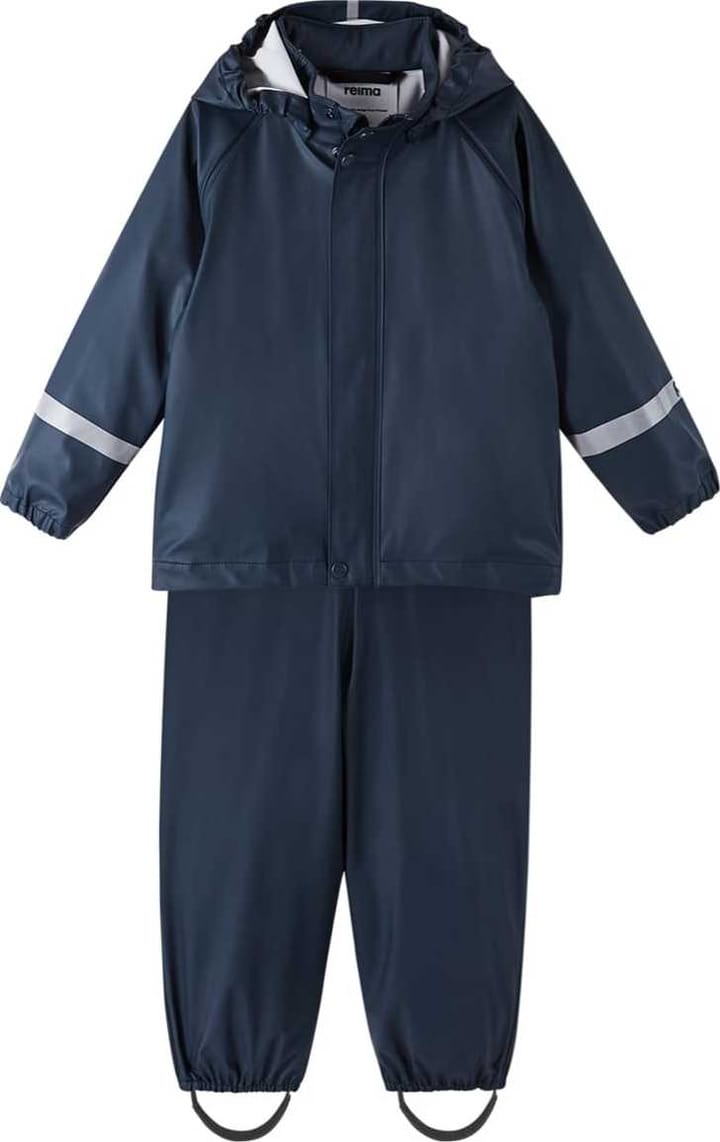 Reima Kids' Shell Rain Outfit Tihku Navy Reima
