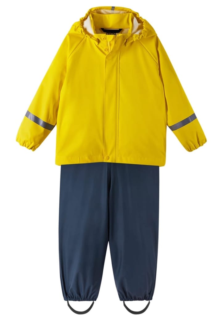 Reima Kids' Rain Outfit Tihku Yellow Reima