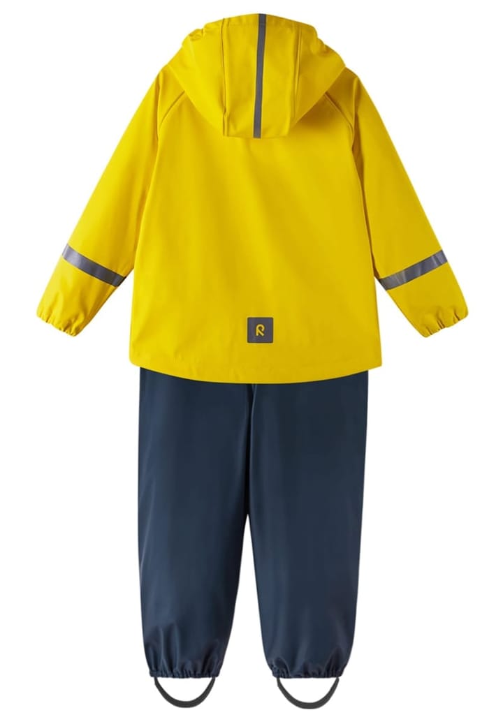 Reima Kids' Rain Outfit Tihku Yellow Reima