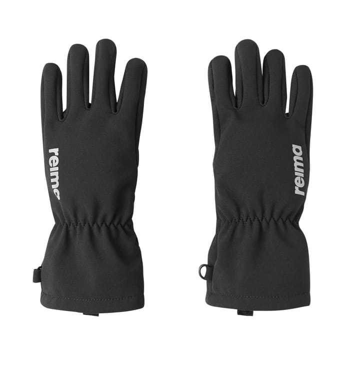 Reima Kids' Softshell Gloves Tehden Black Reima Reima Kids' Softshell Gloves Tehden Black Reima
