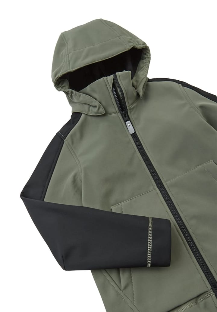 Reima Softshell jacket, Sipoo Greyish green 8920 Reima Reima Softshell jacket, Sipoo Greyish green 8920 Reima