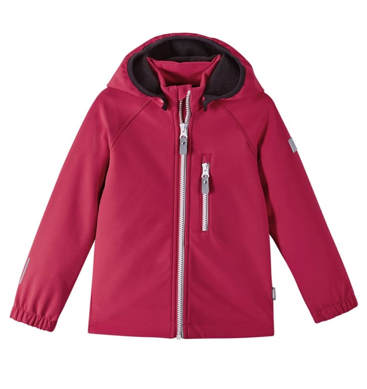 Reima Softshell jacket, Vantti Tomato red 3880 Reima