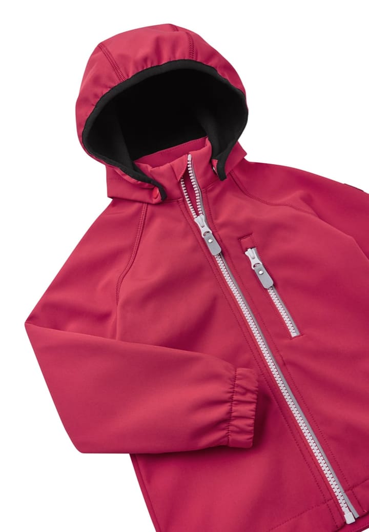 Reima Softshell jacket, Vantti Tomato red 3880 Reima