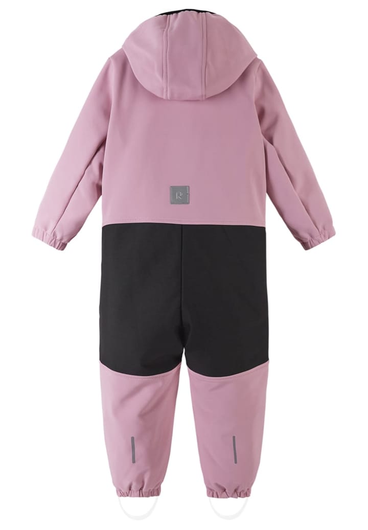 Reima Kids' Softshell Overall Nurmes Grey Pink Reima