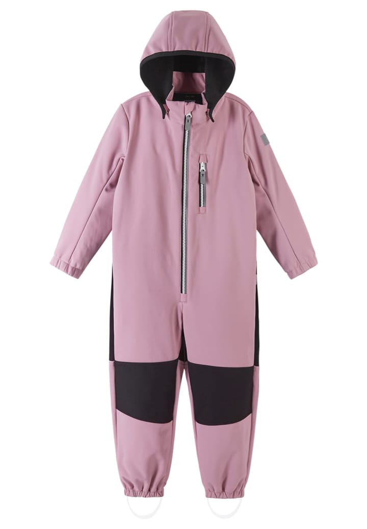 Reima Kids' Softshell Overall Nurmes Grey Pink Reima