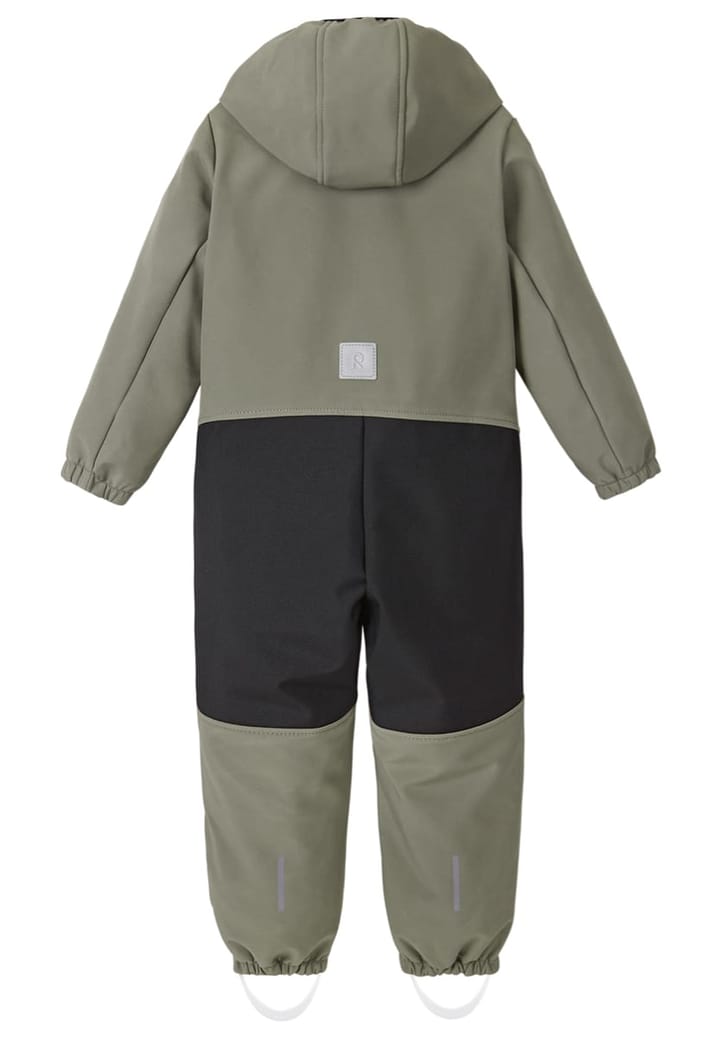 Reima Kids' Softshell Overall Nurmes Greyish Green Reima