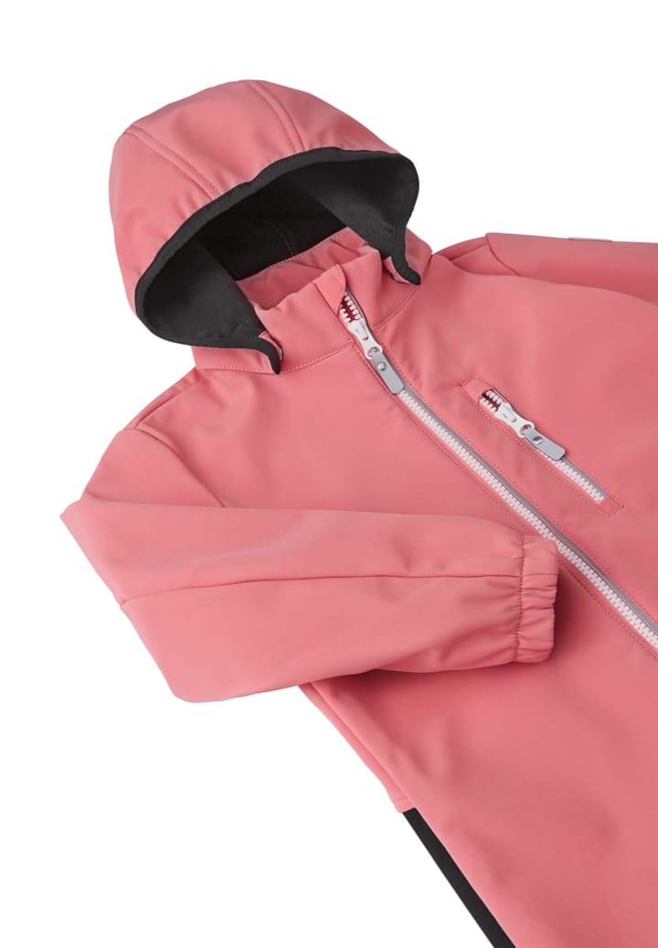 Reima Kids' Softshell Overall Nurmes Pink Coral Reima Reima Kids' Softshell Overall Nurmes Pink Coral Reima
