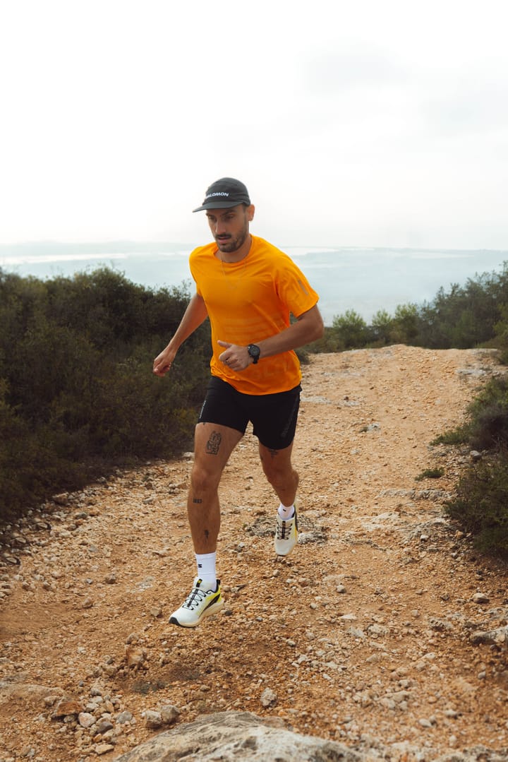 Salomon Men's Sense Ride 5 Vanilla Ice/Sulphur Spring/Black Salomon Salomon Men's Sense Ride 5 Vanilla Ice/Sulphur Spring/Black Salomon