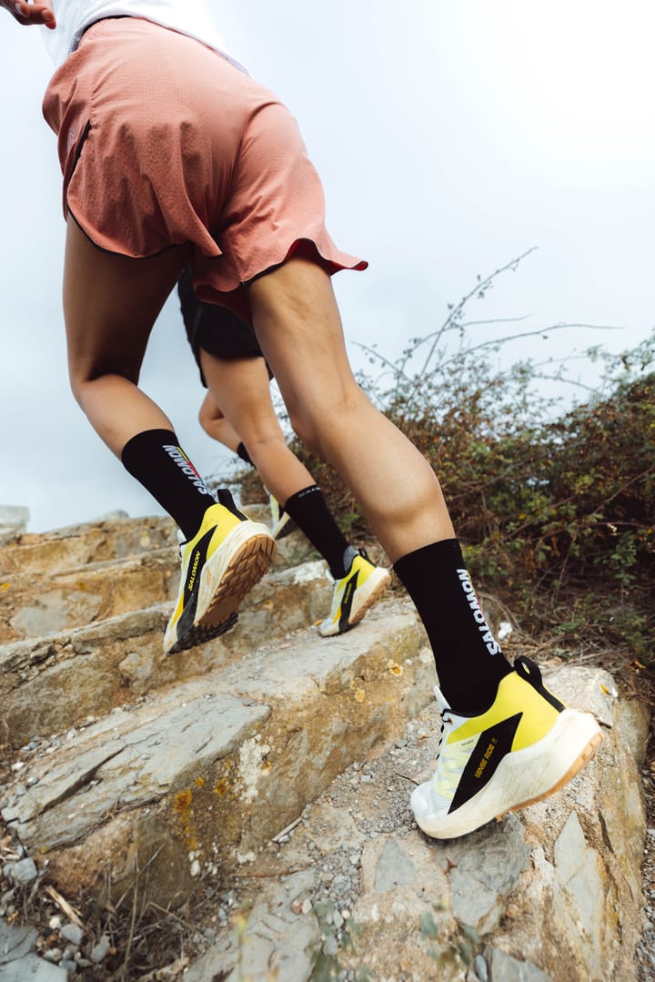 Salomon Men's Sense Ride 5 Vanilla Ice/Sulphur Spring/Black Salomon Salomon Men's Sense Ride 5 Vanilla Ice/Sulphur Spring/Black Salomon