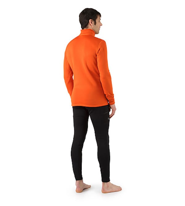 Arc'teryx Rho Ar Zip Neck Men'S Black Arc'teryx