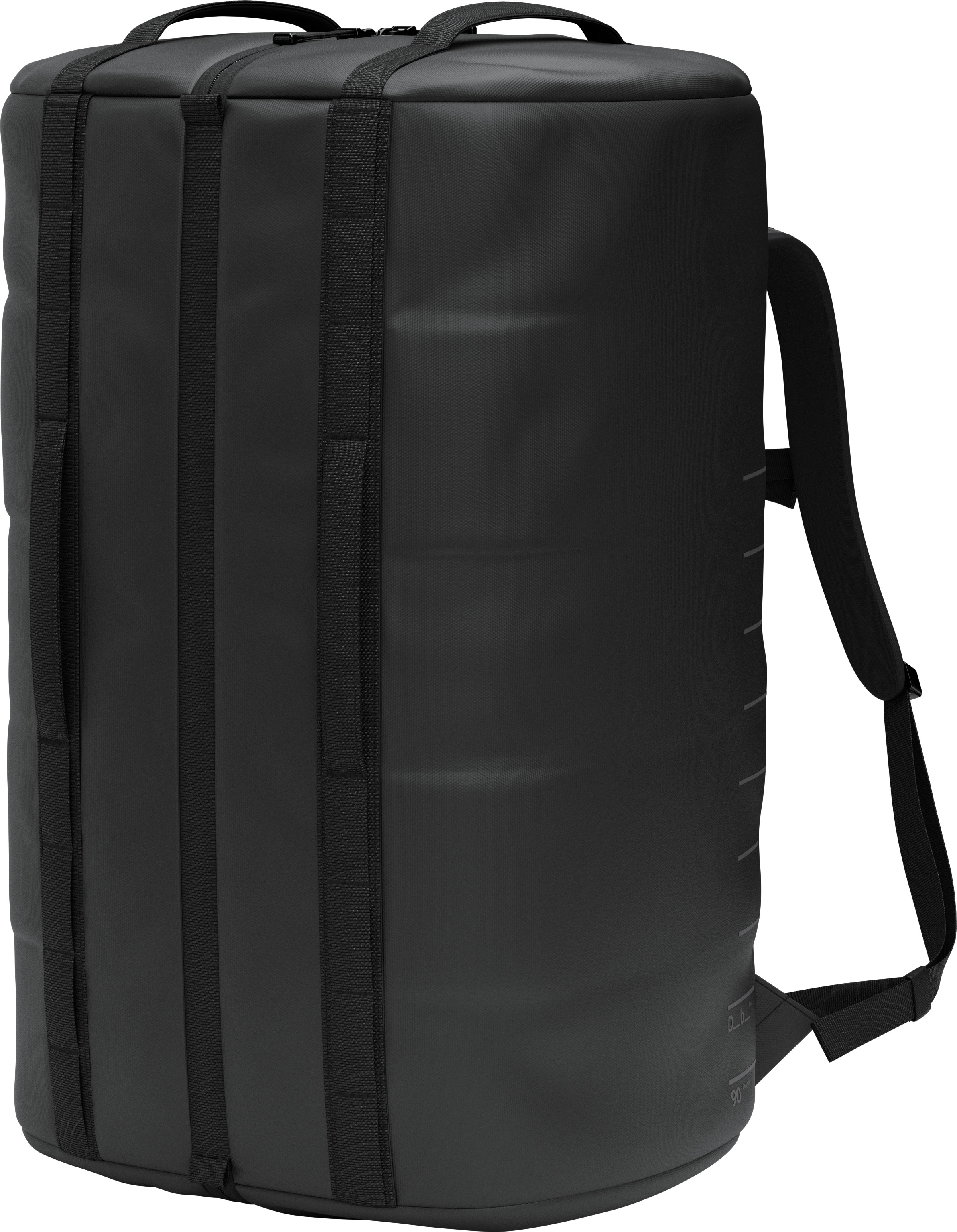 Db Roamer Pro Split Duffel 90L Black Out Duffelveske OneSize