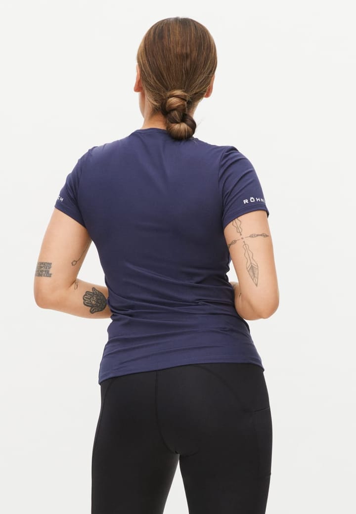 Röhnisch Arc Tee Black Iris Röhnisch