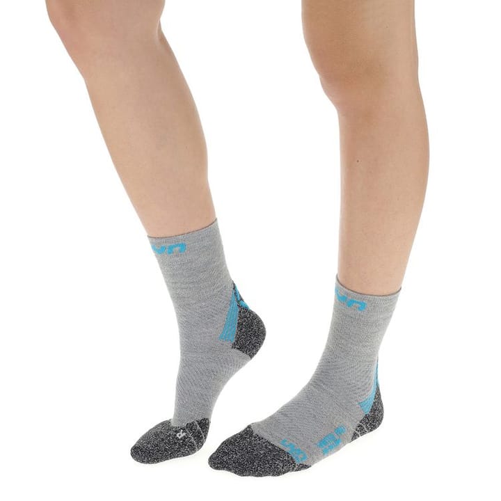 UYN Winter Pro Run Lady Light Grey/Turquoise UYN UYN Winter Pro Run Lady Light Grey/Turquoise UYN