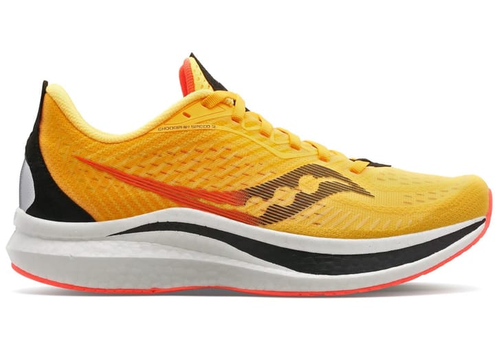 Saucony Men's Endorphin Speed 2 Vizigold/Vizired Saucony Saucony Men's Endorphin Speed 2 Vizigold/Vizired Saucony