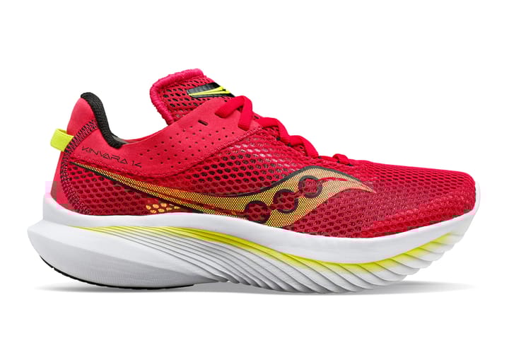 Saucony Women's Kinvara 14 Red/White Saucony