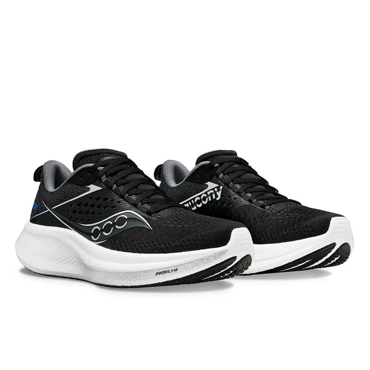 Saucony Women's Ride 17 Wide Black/White Saucony