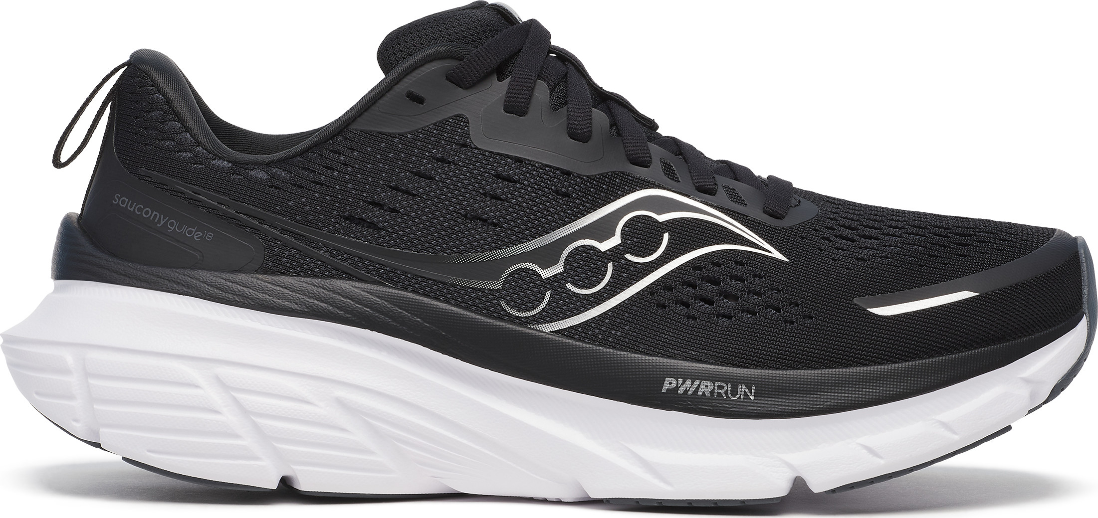 Saucony Men's Guide 18 Black/white