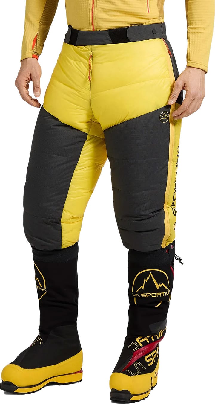 La Sportiva Men's Olympus Tech Down Pants Yellow/black La Sportiva