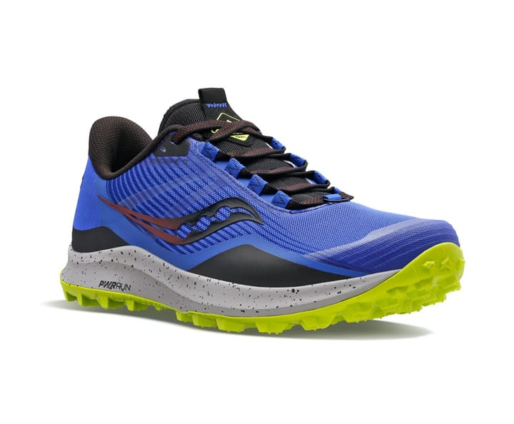 Saucony Men's Peregrine 12 Blue Raz/Acid Saucony