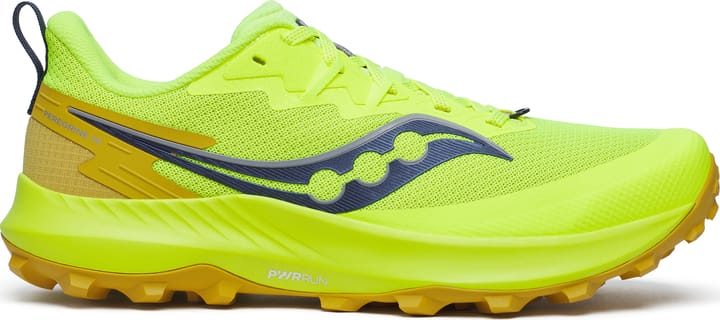 Saucony Men's Peregrine 14 Citron/Oak Saucony Saucony Men's Peregrine 14 Citron/Oak Saucony