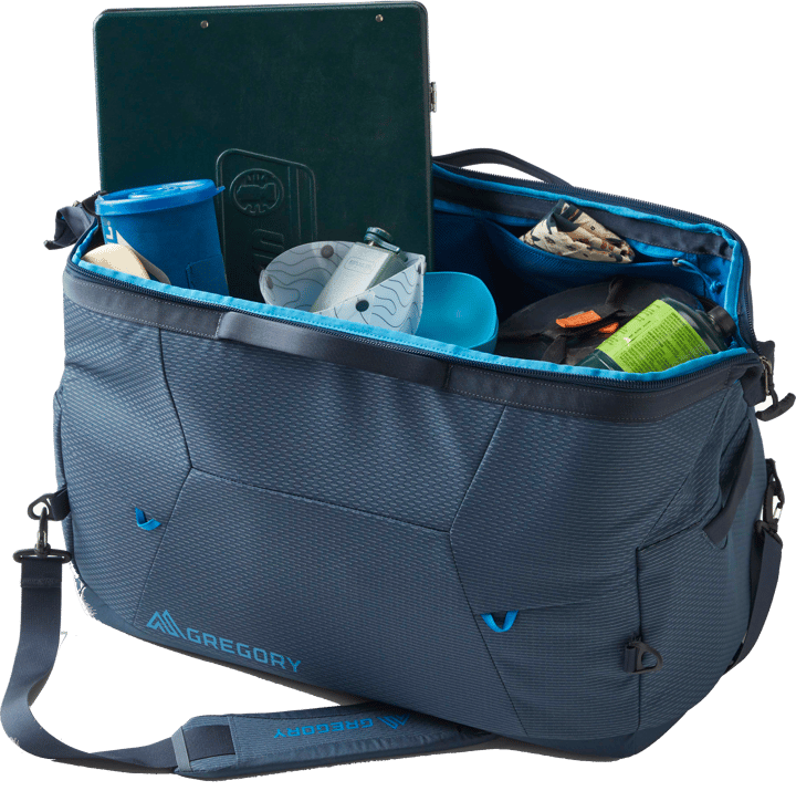 Gregory Alpaca Wide Mouth Duffel 50 Slate Blue Gregory