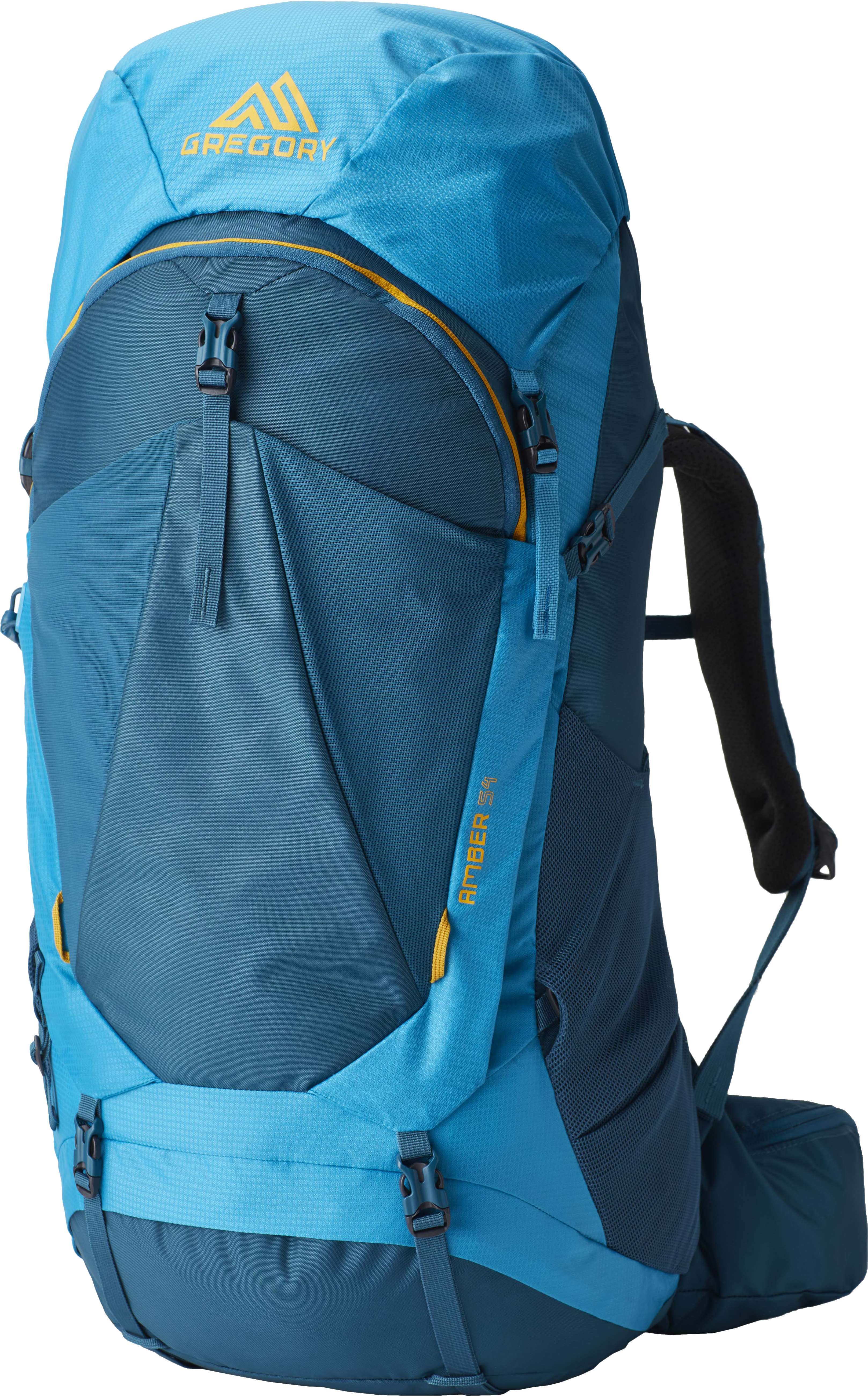 Gregory Women's Amber 54 Coral Blue Vandringsryggsäckar ALL
