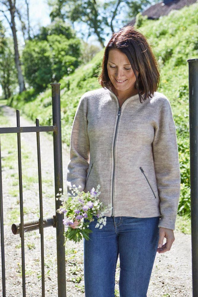 Ivanhoe Bella Full Zip W Sand Ivanhoe Ivanhoe Bella Full Zip W Sand Ivanhoe