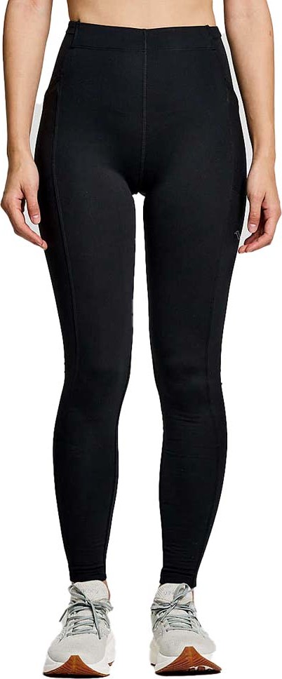 Saucony Women's Hurricane Tight Black Träningsbyxor S