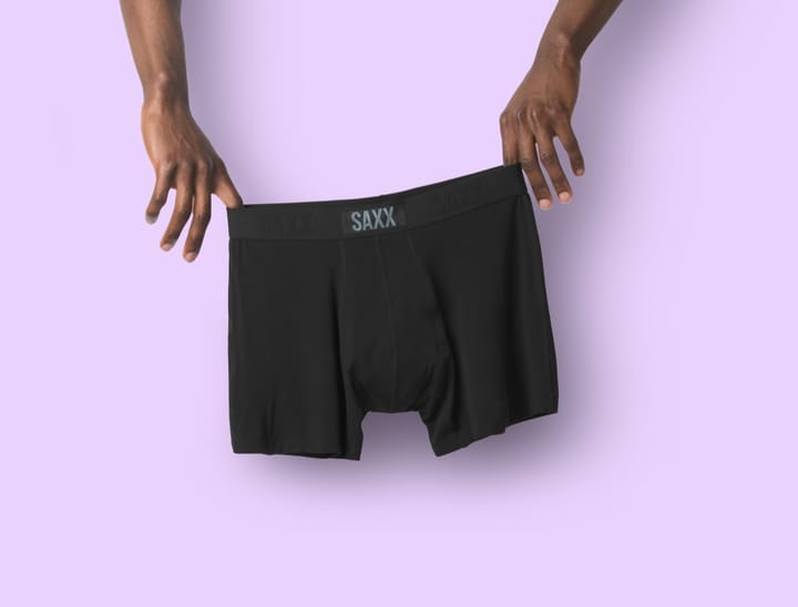 SAXX Vibe Boxer Black New SAXX