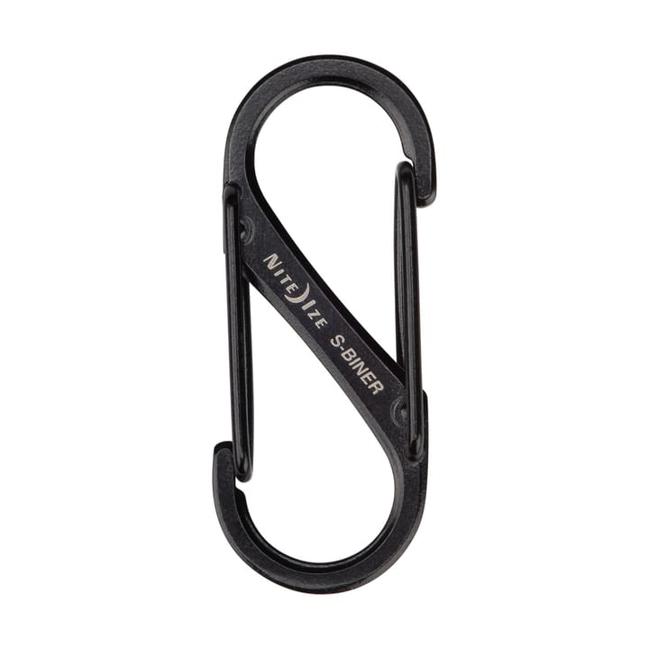 Nite Ize S-Biner #1 2-pack Basic Black Nite Ize Nite Ize S-Biner #1 2-pack Basic Black Nite Ize