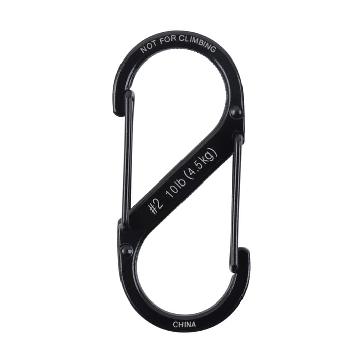 Nite Ize S-Biner #2  Basic Black Nite Ize