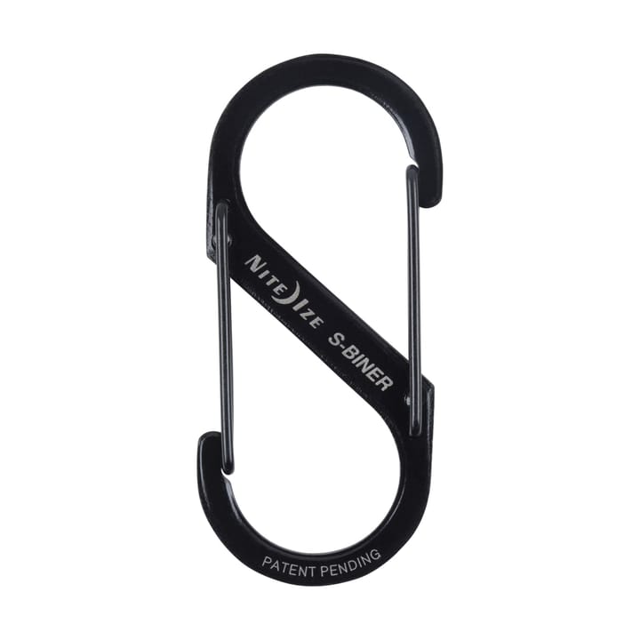 Nite Ize S-Biner® Stainless Steel Dual Carabiner #3 Black Nite Ize Nite Ize S-Biner® Stainless Steel Dual Carabiner #3 Black Nite Ize
