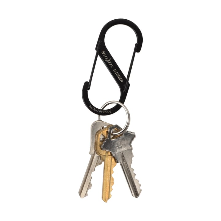 Nite Ize S-Biner® Stainless Steel Dual Carabiner #3 Black Nite Ize Nite Ize S-Biner® Stainless Steel Dual Carabiner #3 Black Nite Ize