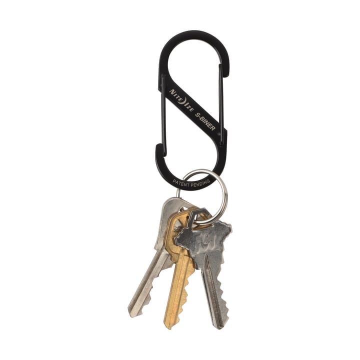 Nite Ize S-Biner® Stainless Steel Dual Carabiner #3 Black Nite Ize Nite Ize S-Biner® Stainless Steel Dual Carabiner #3 Black Nite Ize