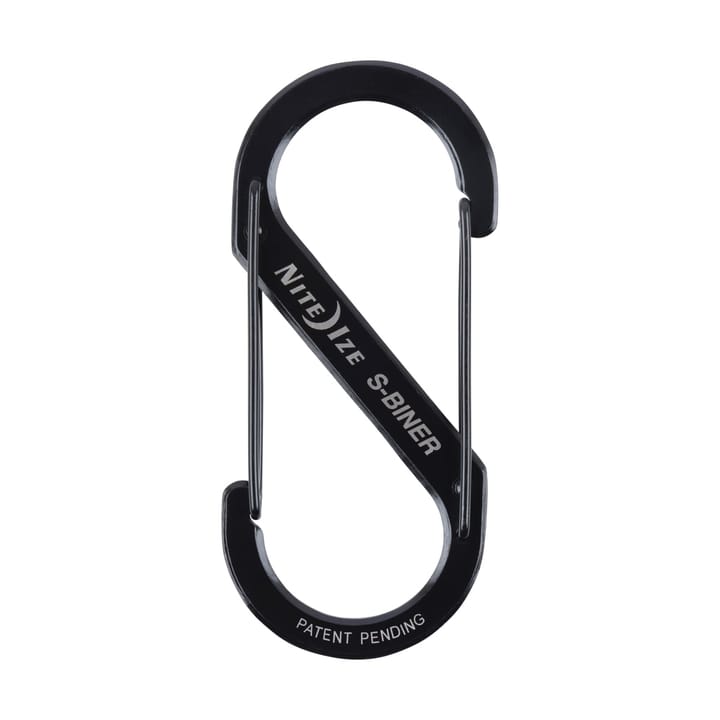 Nite Ize S-Biner® Stainless Steel Dual Carabiner #5 Black Nite Ize