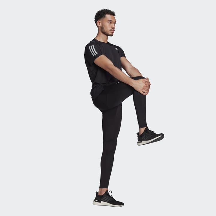 Adidas Men's Own The Run Tight Black/Reflective Silver Adidas Adidas Men's Own The Run Tight Black/Reflective Silver Adidas