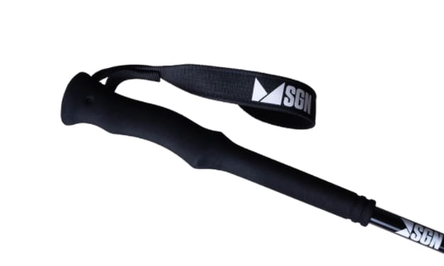 SGN Skis SGN Touring Pole Black/Dark Green SGN skis SGN Skis SGN Touring Pole Black/Dark Green SGN skis