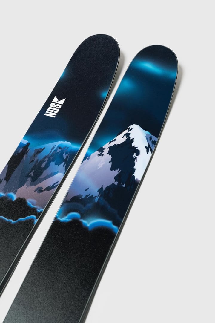 SGN Skis Rakkar Storm Blue Artwork SGN skis