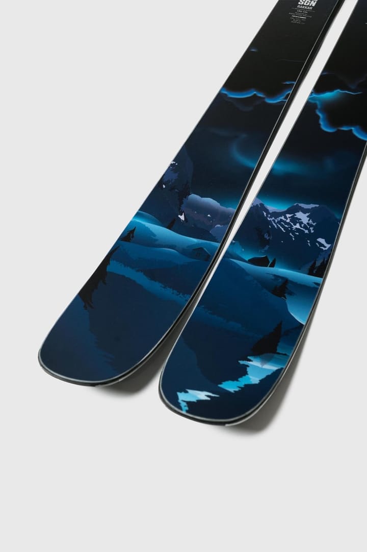 SGN Skis Rakkar Storm Blue Artwork SGN skis