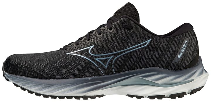 Mizuno WAVE INSPIRE 19 Black/Glacial Ridge/Illusion Blue Mizuno Mizuno WAVE INSPIRE 19 Black/Glacial Ridge/Illusion Blue Mizuno