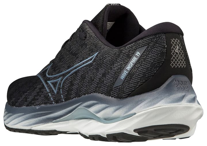 Mizuno WAVE INSPIRE 19 Black/Glacial Ridge/Illusion Blue Mizuno Mizuno WAVE INSPIRE 19 Black/Glacial Ridge/Illusion Blue Mizuno